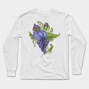 Carefree Iris Long Sleeve T-Shirt